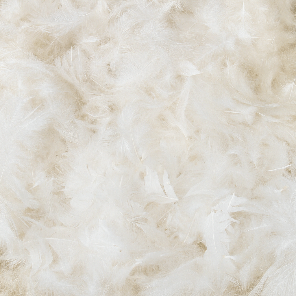 پر مرغ طبیعی استریلیزه شده (وزن 15 کیلوگرمی)