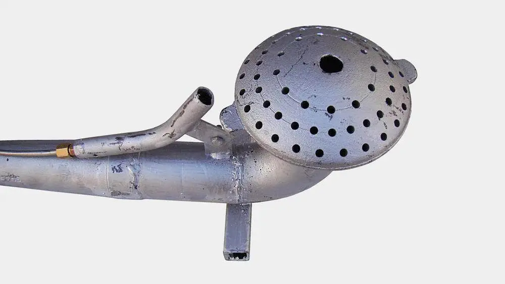  مشعل گازی سالنی چدنی مدل M590(سایز متوسط) 