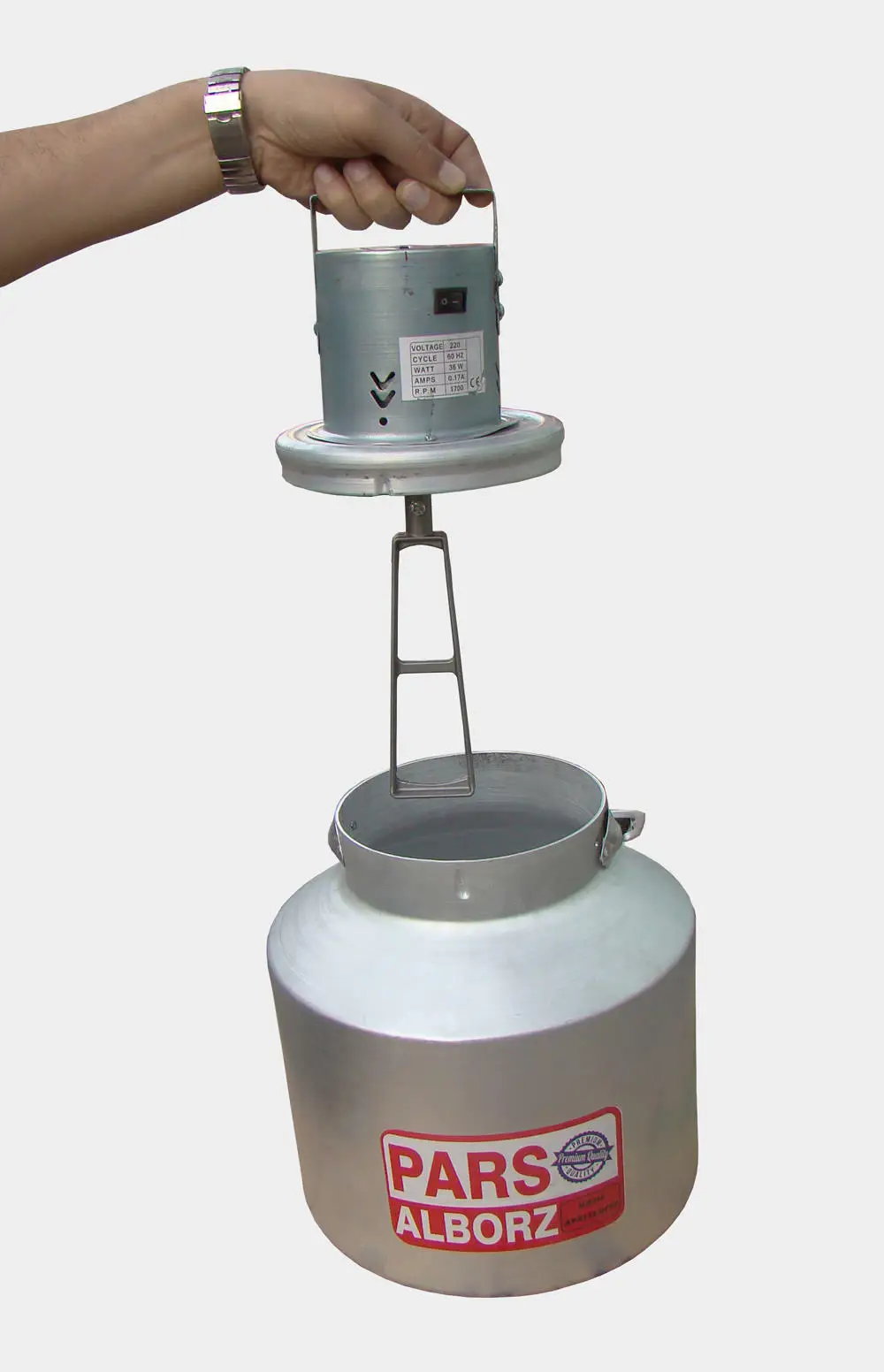  کره گیر برقی مدل MILK-13 ظرفیت 13 لیتر 