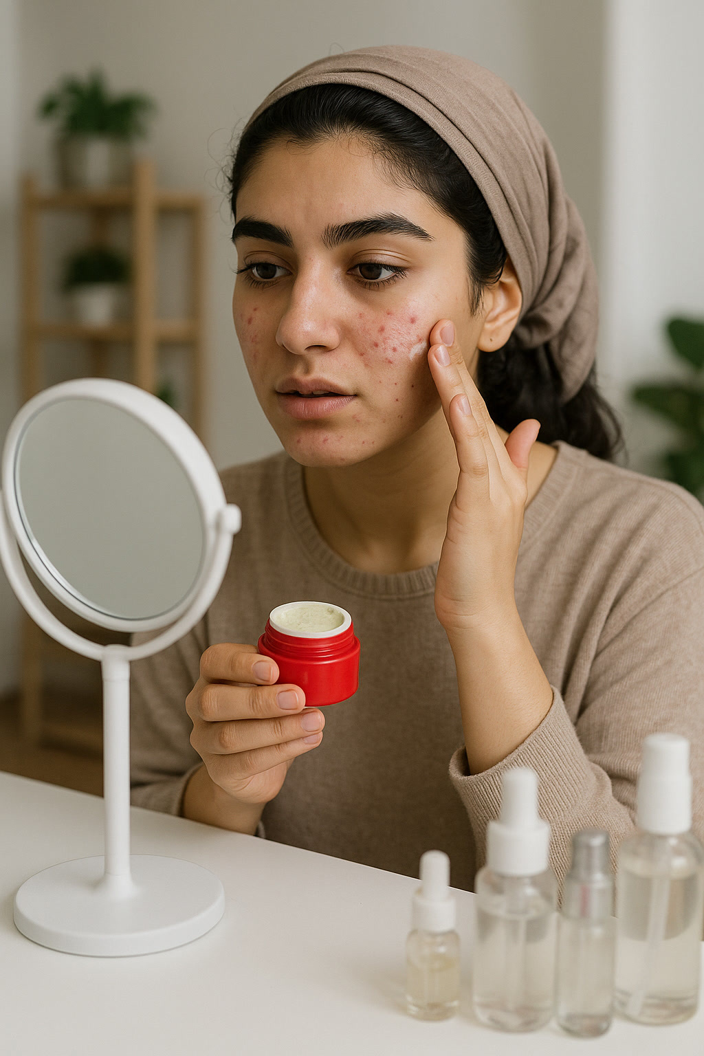  عکس قبل و بعد از استفاده از کرم معجزه اصل 