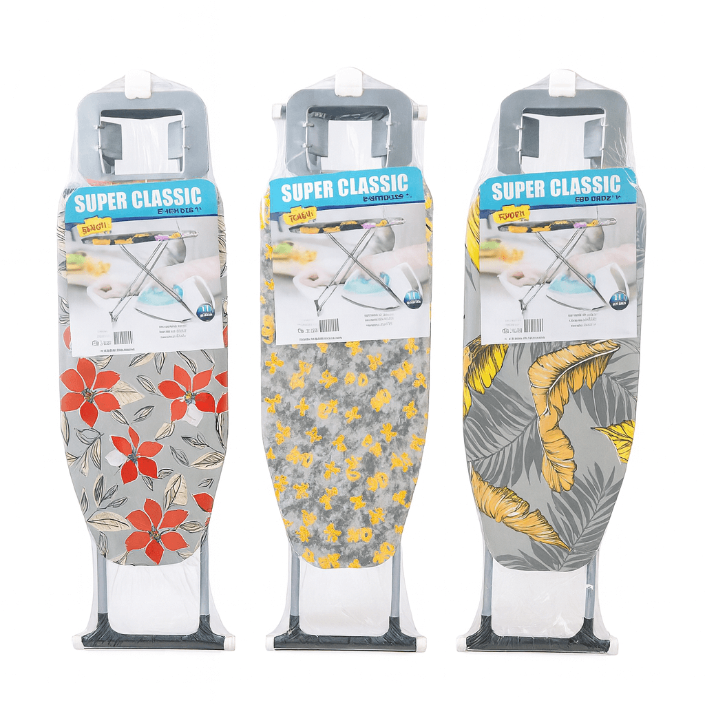  طرحهای متنوع میز اتو ایستاده پریزدار نیلو ضدلغزش ،۳ حالته کلاسیک 