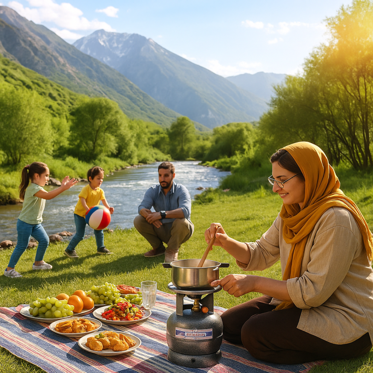 گاز پیک نیک چیست و چند کیلو گاز می‌گیرد؟ راهنمای کامل خرید و استفاده